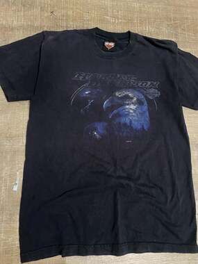 Vintage 2004 Harley-Davidson Eagle Ridin Out the StormBarnett El Paso, TX Size L